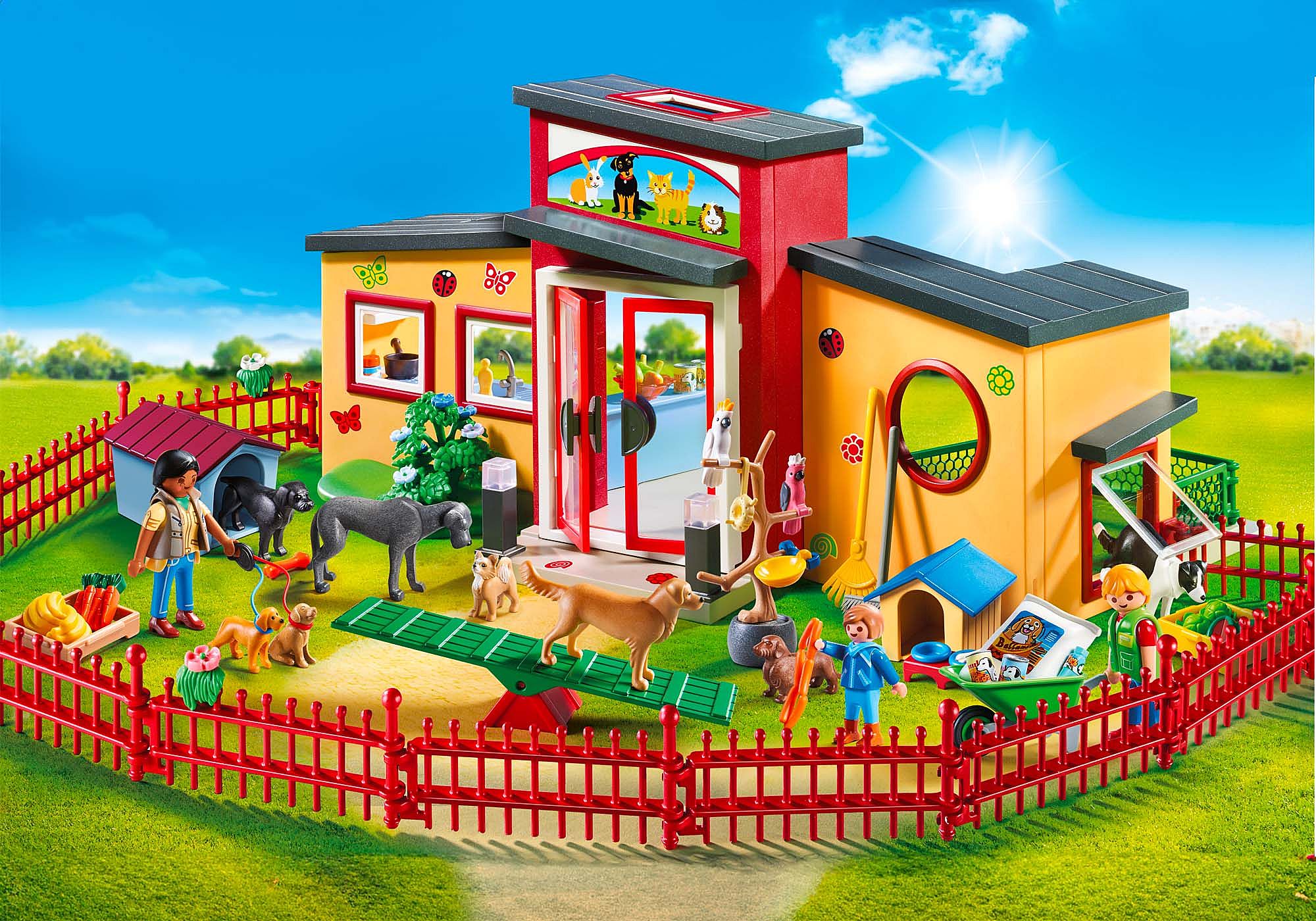 Playmobil 71599 50th Years Tiny Paws Pet Hotel 50 ปี โรงแรมสัตว์เลี้ยง ราคา 2,500 บาท*ส่งฟรี