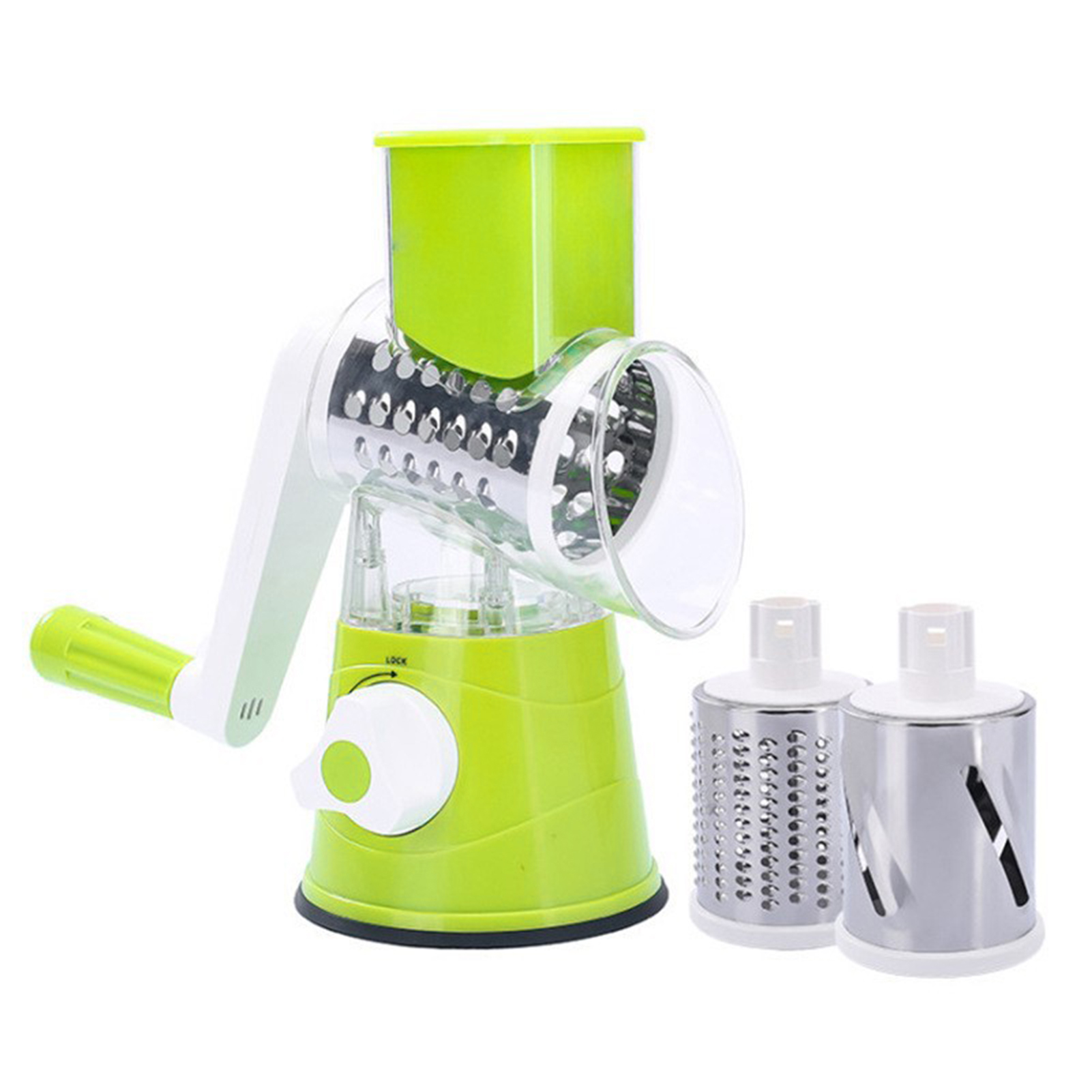 Boco Rau nhà bếp dụng cụ cắt rau Cutter tay quay bàn nạo phô mai quay Slicer Shredder tiện ích nhà bếp dễ dàng để sử dụng dụng cụ thái rau Cutter