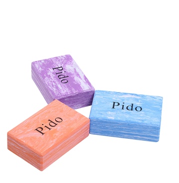 Pido biểu tượng tùy chỉnh bán buôn cao cấp tự nhiên tái chế tập thể dục Bọt xốp EVA Yoga tái chế Yoga B