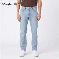 Wrangler Light Wash Texas Tapered Denim Jeans for Men