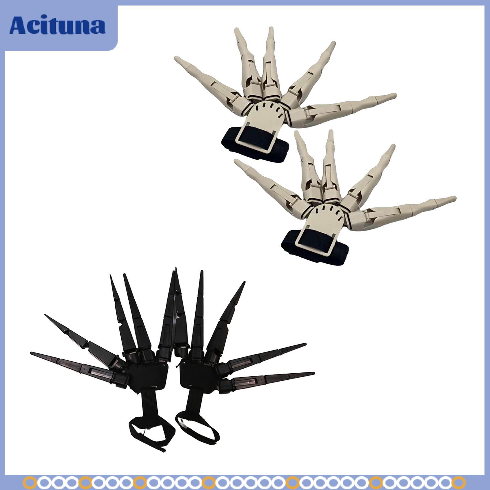 Halloween Articulated Fingers Halloween Extension Finger Costume Accessories Halloween Skeleton Hands Finger for Holidays ราคา 560 บาท*ส่งฟรี