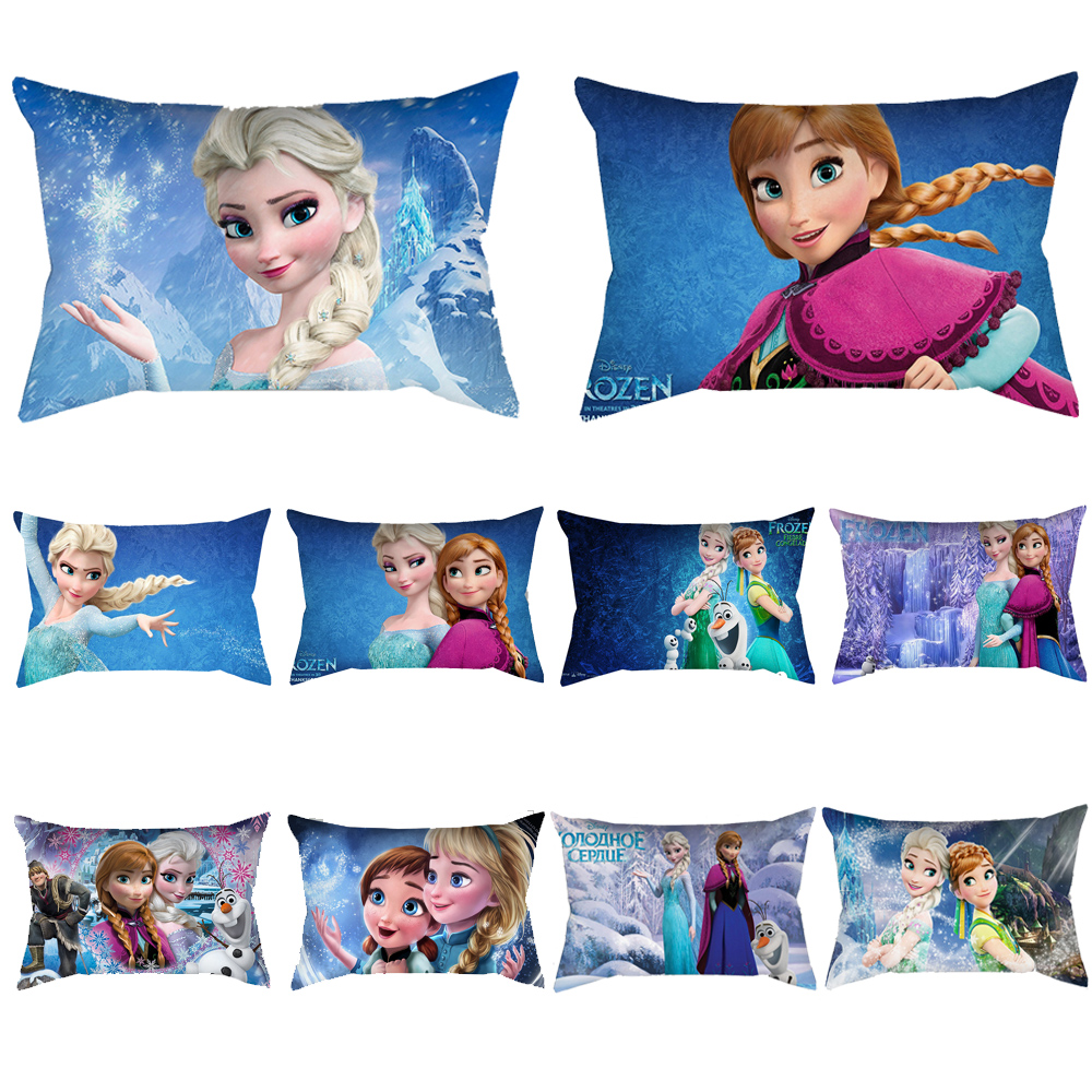 Frozen Elsa Princess Anna Olaf Girls Decoration Pillow cases Cushion Cover Sofa Car Home Decor Children Kid Birthday Gift