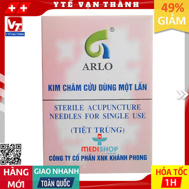 Kim Châm Cứu Vô Trùng ARLO Khánh Phong -VT0153 - Y Tế Vạn Thành