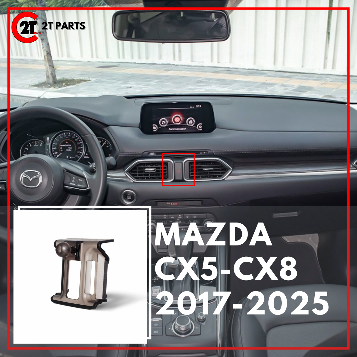 Rack Mobile phone dedicated for Mazda cars CX5/CX8 17-22 (version upgrade second 3) Giá 190,000 Đồng*Miễn phí vận chuyển