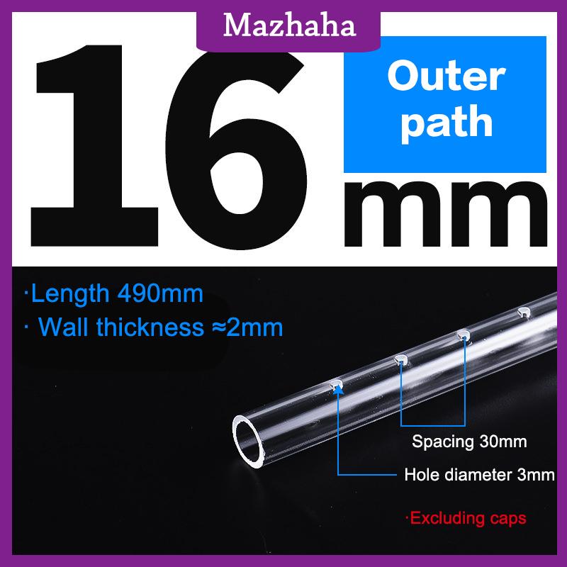Mazhaha Bể cá lọc mưa phun Bar dòng chảy ra ống trong suốt Acrylic mưa vòi hoa sen Outlet Ống kit bể cá Bộ lọc bên ngoài accessries - 4