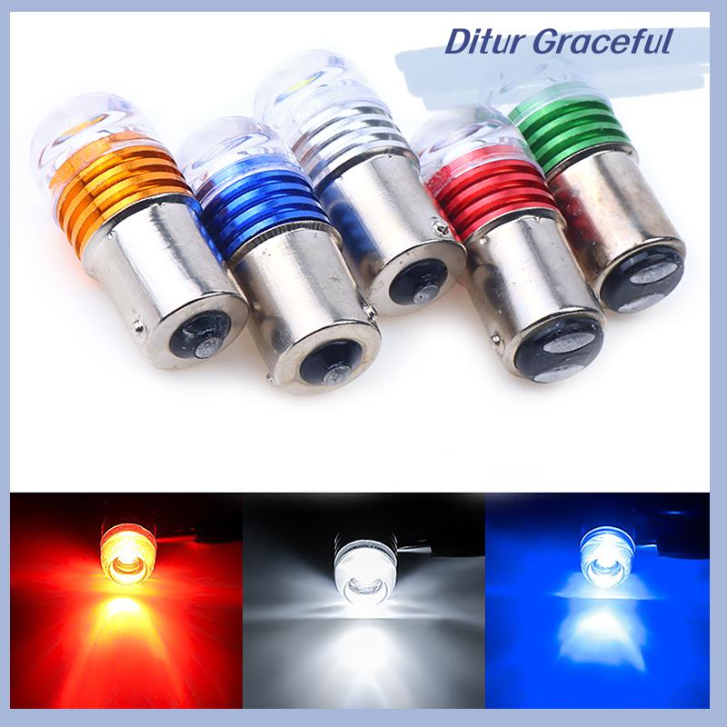 Ditur 1156 1157 liên tục dẫn ánh sáng BA15S BAY15D P21 5W P21W R5W R10W bóng đèn xe ánh sáng S25 5630 đuôi phanh ngược đèn tín hiệu