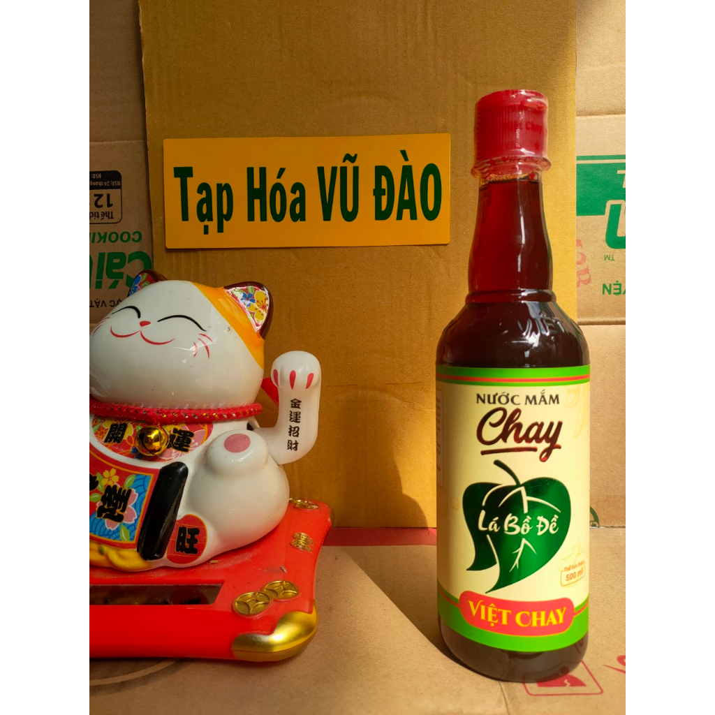 Nước mắm chay lá bồ đề 500ml - việt chay