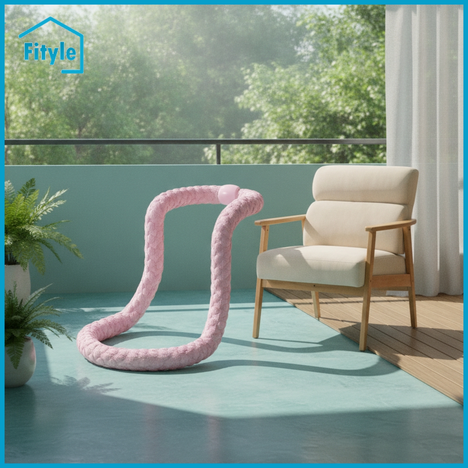 Fityle Cushioned Spring Fitness Hoop Flexible Soft Fitness Spring Hoop Quiet Breathable for Beginners ราคา 2,468 บาท*ส่งฟรี