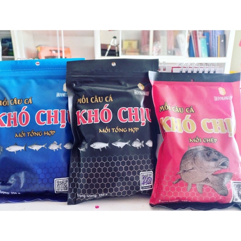 Mồi khó chịu tổng hợp, mồi chuyên chép trắm rô phi, mồi câu cá, mồi câu