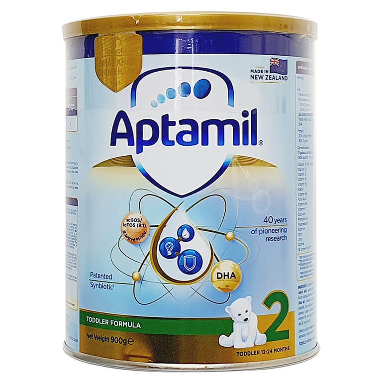 [Aptamil] Sữa Aptakid Newzealand số 1-2-3 hộp 900g