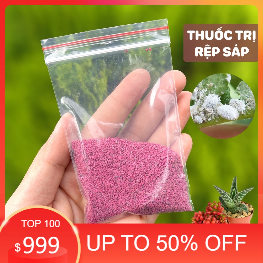Thuốc tím trị rệp cho sen đá