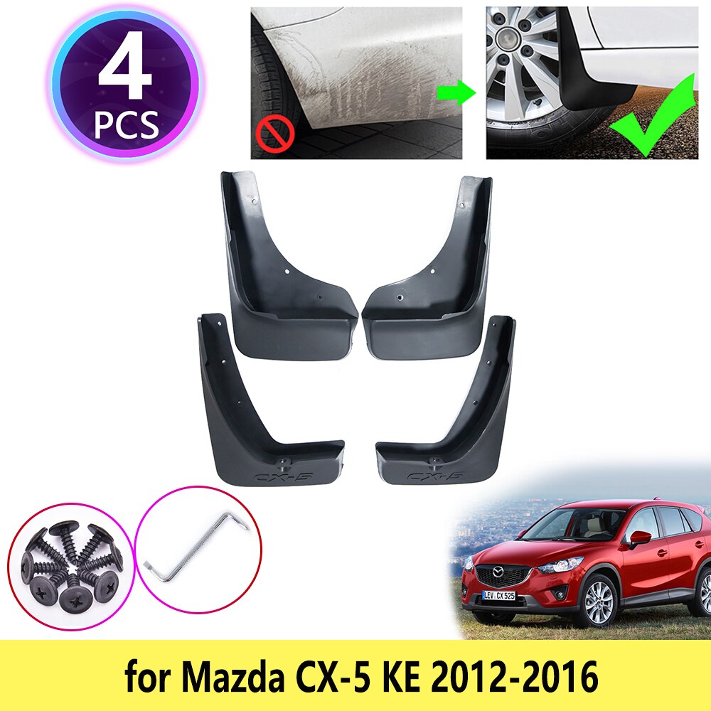 For Mazda CX-5 CX5 CX 5 KE 2012 2013 2014 2015 2016 Mudguards Mudflaps