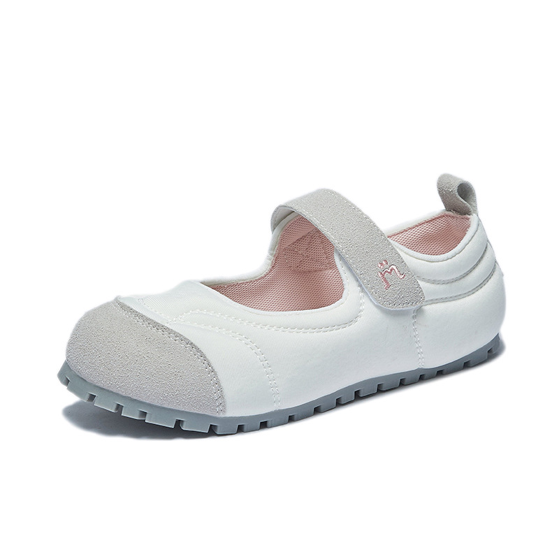 INS Velcro รองเท้าผ้าใบผู้หญิงรองเท้าพัฟแบนระบายอากาศนักเรียนแบบใหม่ฤดูร้อนรองเท้าลำลองสไตล์สตรีท ราคา 462 บาท*ส่งฟรี