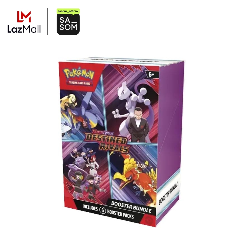 Pokemon Card Game Scarlet & Violet Destined Rivals Booster Bundle ของแท้ ตรวจสอบโดย SASOM ราคา 4,250 บาท*ส่งฟรี
