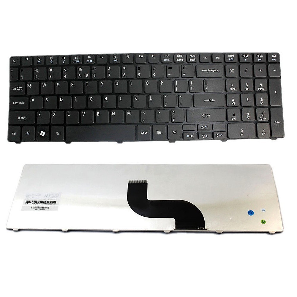 Bàn phím laptop acer aspire 5810 e1-531 e1-521 5738 5253 5536 5740 5750 e1-571 5745g hàng nhập khẩu