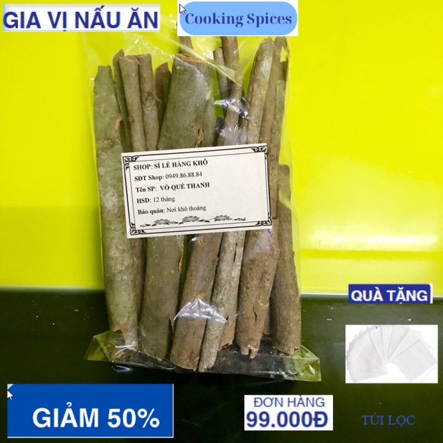 Vỏ Quế Cây Thơm cay 100gr