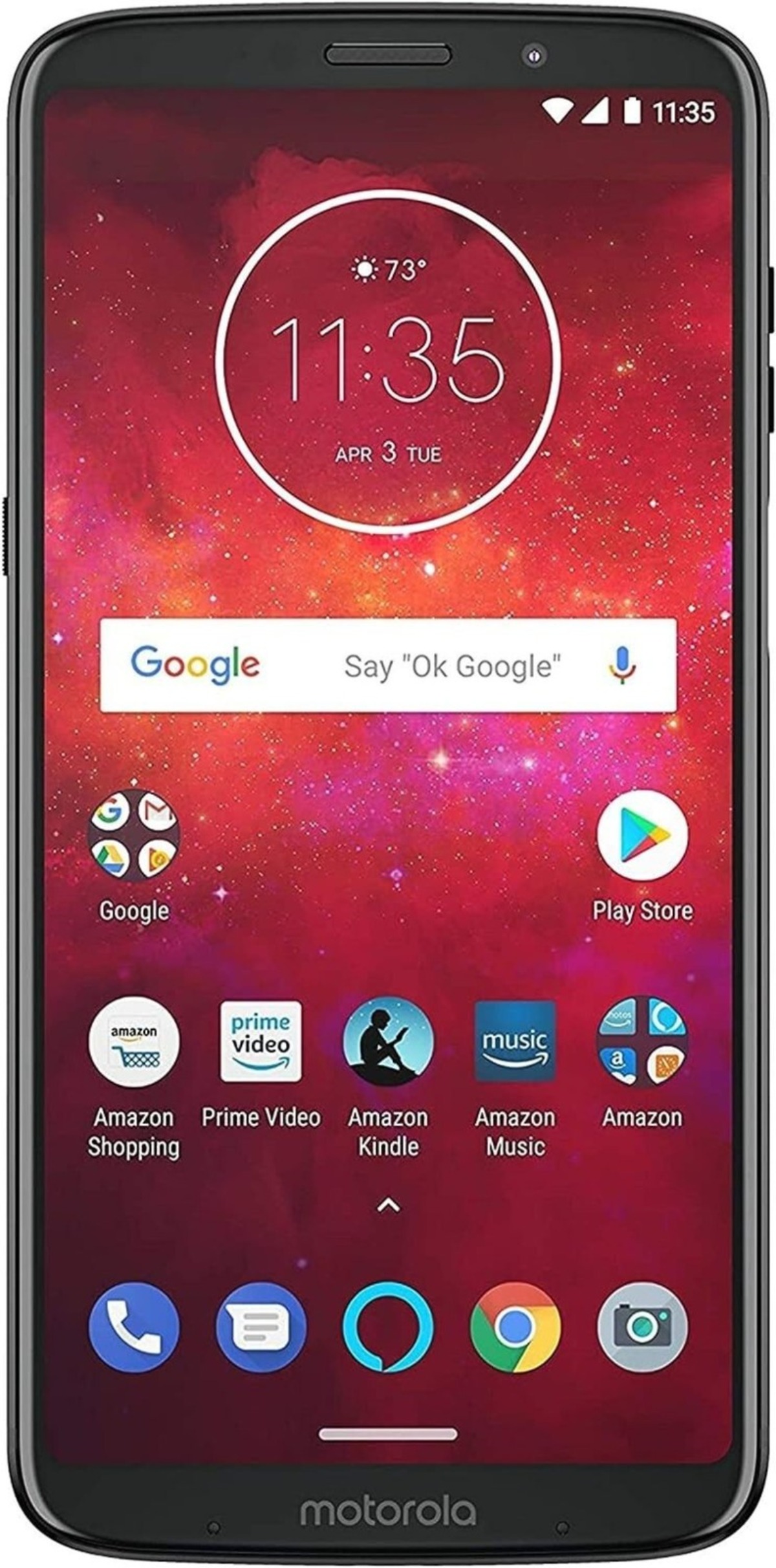 Motorola Moto Z3 Play XT1929 LTE 12MP Unlocked 4GB RAM 64GB ROM Original Smartphone ราคา 4,344 บาท*ส่งฟรี