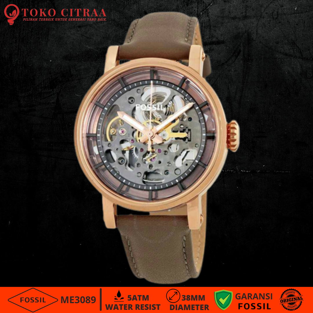 Jual Fosil Watch Wanita Kulit Terbaru 