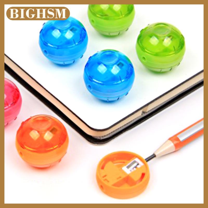 BIGHSM MXU 2pcs Cute Mini Pencil Lead Sharpener Double Hole School Office Supply Kids Gift