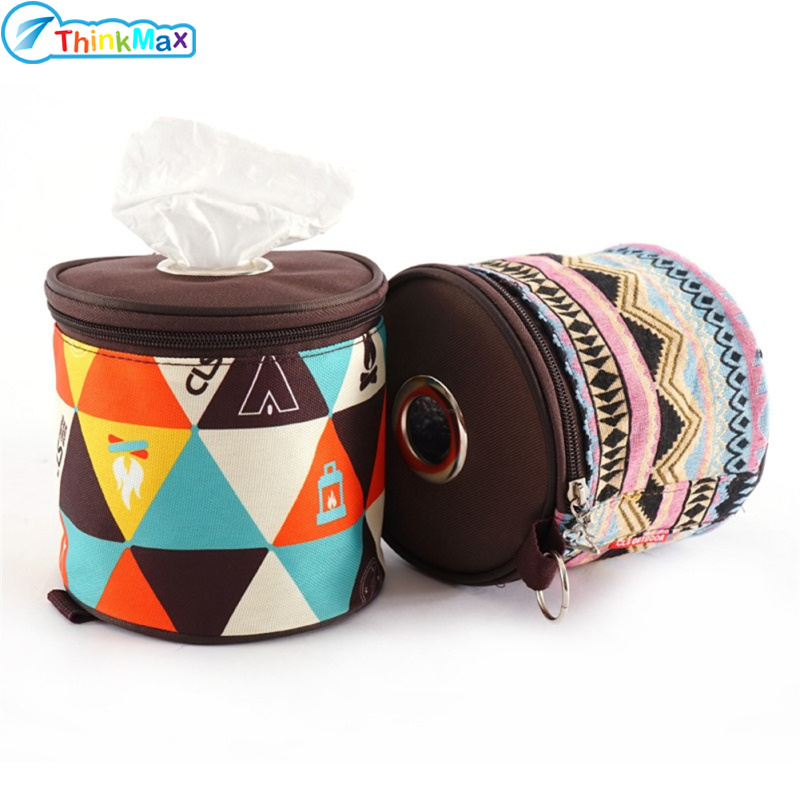 Outdoor Toilet Paper Storage Holder, Waterproof Roll Paper Storage Bag, Foldable Tissue Roll Hanging Cover With Hanging Rings For Camping Tent Home Office ราคา 80 บาท*ส่งฟรี