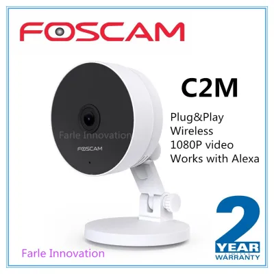 Foscam C2m 2MP Dual-Band Wi-Fi IP Camera with AI Human Detection