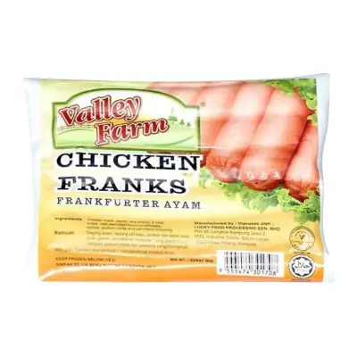Master Grocer Valley Farm Chicken Frank / Hotdog 340g - Frozen