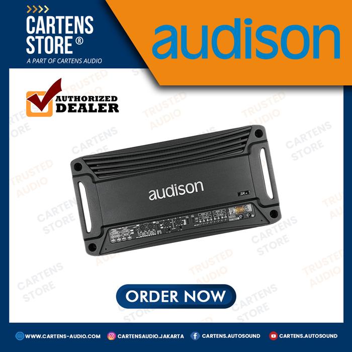 POWER AMPLIFIER 4 CHANNEL AUDISON SR4 BY CARTENS-STORE.COM-desshop99 Harga 12,055,000 rupiah*Gratis Ongkir