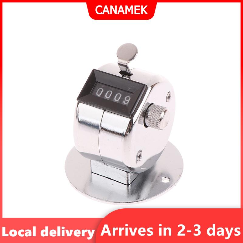 【Giao hàng nhanh】 Kỹ Thuật Số Tay Tally Counter Manual Đếm Golf Clicker Đào Tạo Truy Cập 4 Chữ Số Số Cầm Tay Tally Counter Mini Mechani