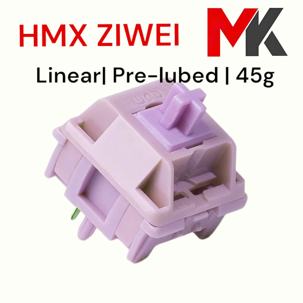 Switch HMX Ziwei 5 PIN Linear 45g công tắc bàn phím Switch HMX Ziwei MKSHOP