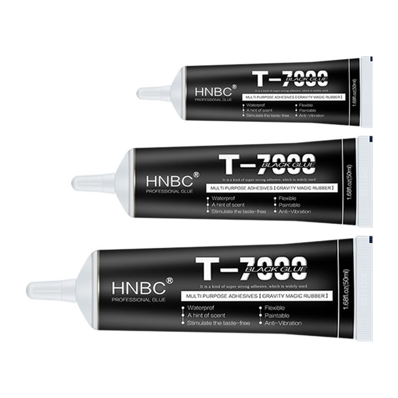 Keo dán đa năng T7000, dán viền màn hình, dán lưng điện thoại, linh kiện các loại đồ thủ công, keo màu đen