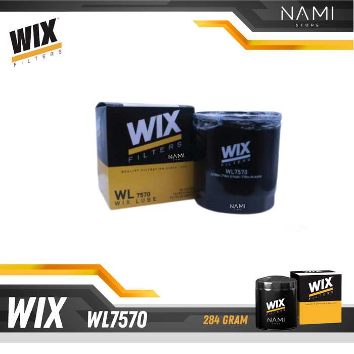 *WIX WL7570* Filter Oli TOYOTA Innova, Fortuner, Hilux, Hi-ace, Corona Twin cam FORD Fiesta Harga 32,900 rupiah*Gratis Ongkir