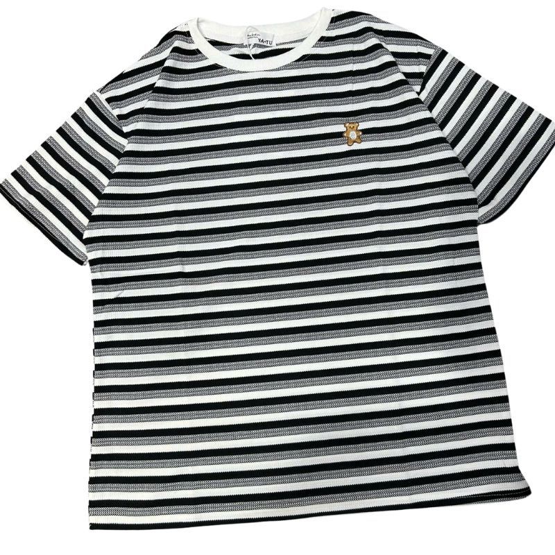 Áo thun nữ kẻ sọc form rộng chất cotton gân đẹp hàng Quảng Châu cao cấp SIANDO AT04