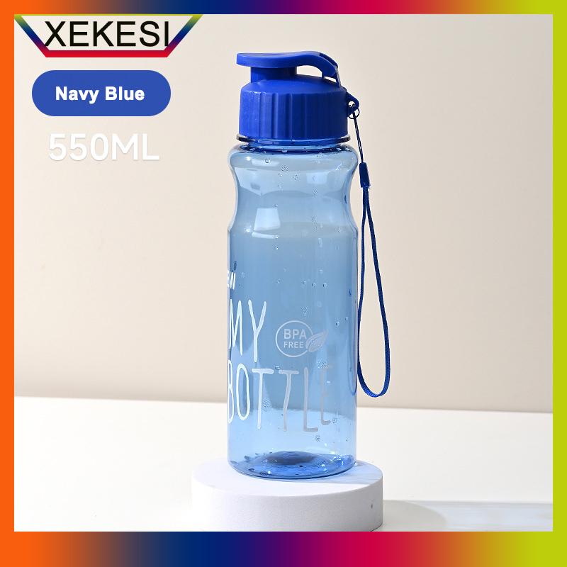 XEKESI Công suất lớn cốc nước thể thao, màu trong suốt vật nuôi lật trên cốc nước lạnh, chai nước không gian, cốc nước bằng nhựa - 4