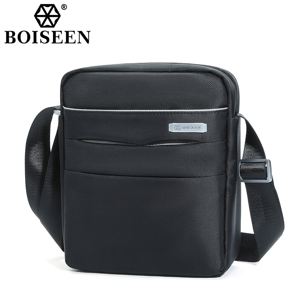 Boiseen New Men's Shoulder Bag Business Multi-Purpose Crossbody Men's Backpack Outdoor Travel Organizer