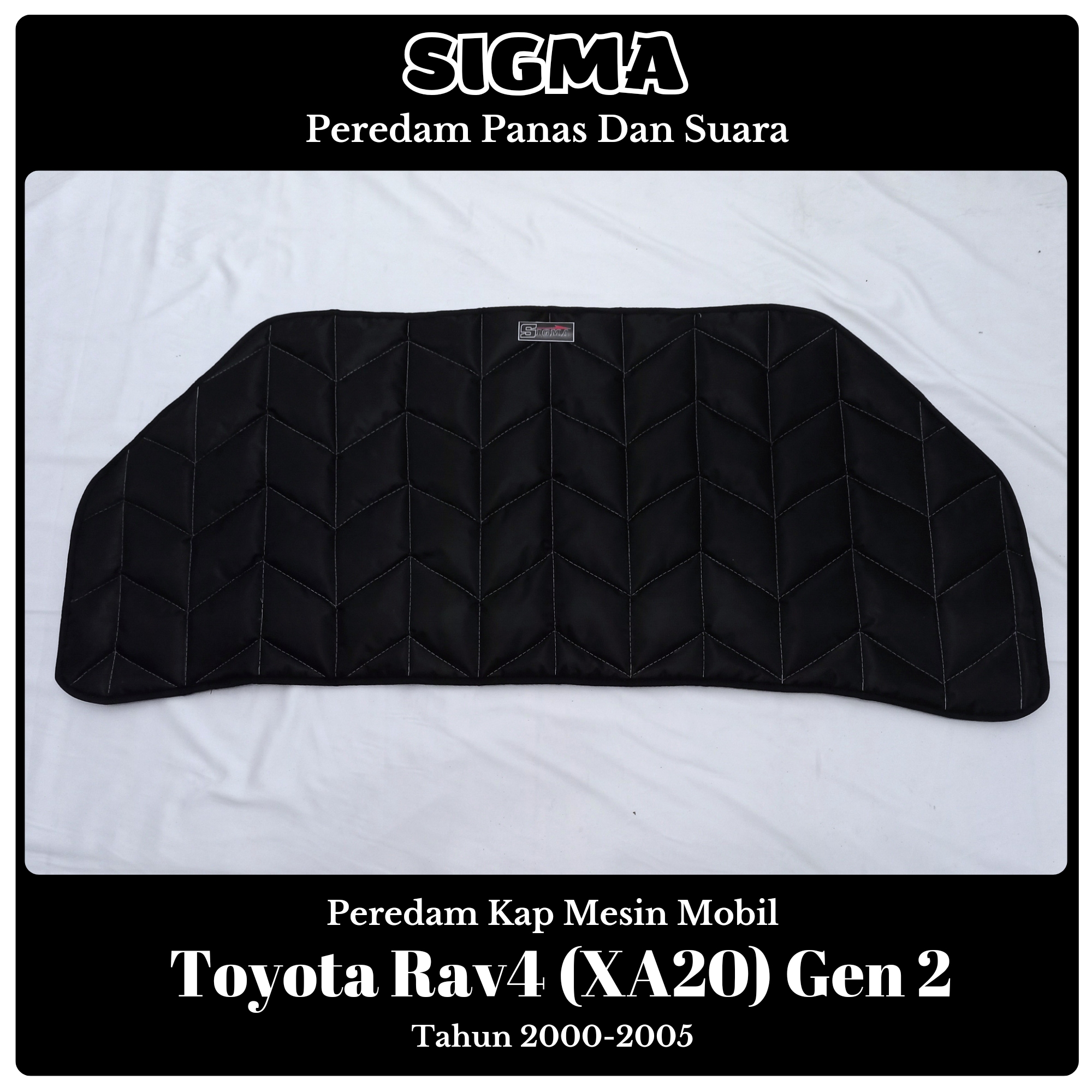 Peredam Panas Dan Suara Kap Mesin Mobil Toyota RAV 4 Gen 2 Tahun 2000 2001 2002 2003 2004 2005 2006 Harga 400,000 rupiah*Gratis Ongkir