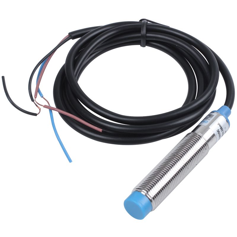 (QAPE) DC 6-36V PNP NO 3-wire 4mm Cylindrical Inductive Proximity Sensor Approach Switch LJ12A3-4-Z/BY