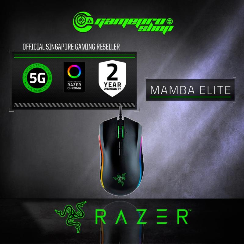 Razer Mamba Elite Right Handed Gaming Mouse - RZ01-02560100-R3M1 (2Y)