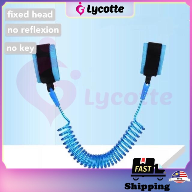 [MALAYSIA] 2Meter 2M/1.5M Anti lost Antilost Strap Wrist Leash Hand Belt Children Anti Lost Belt Stretchable Baby Safety Harness For Walking Travel Aid Kids Child Boys Girls Tali pengikat keselamatan anti hilang antilost | Lycotte Mom & Baby