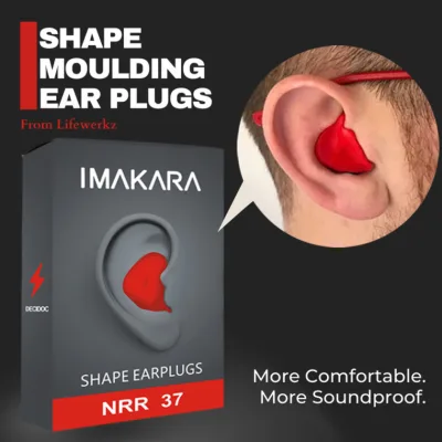 Ready Stock | Ear Plugs | Ear Plugs for Sleeping | Ear Plugs for Noise | Reusable Ear Plugs | Mould to Shape Ear Plugs