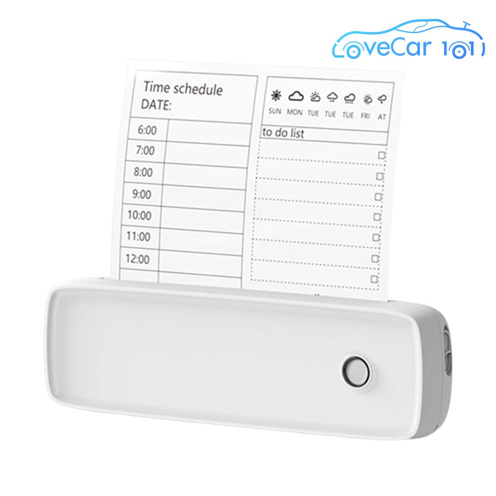 Wireless Printer Portable Thermal Paper Printer 203dpi Bluetooth-compatible 2600mAh Label Memo Wrong Question Printing ราคา 3,556 บาท*ส่งฟรี