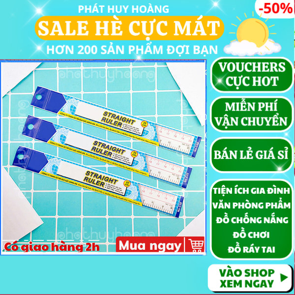 Combo 10 cây thước kẻ dẻo 15cm chất lượng tốt giá rẻ và chất lượng , thước kẻ học sinh dẻo dễ dàng uốn cong chất lượng cao - Phát Huy Hoàng