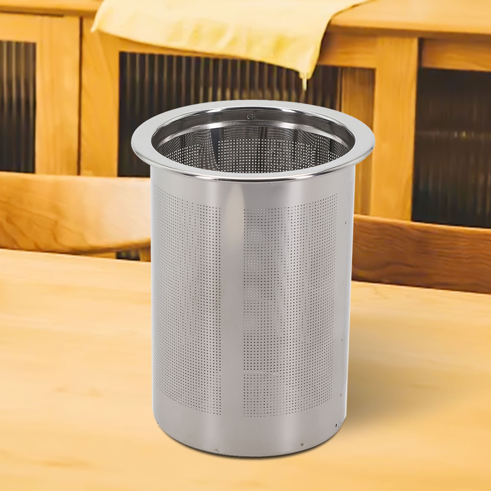 Cà phê tái sử dụng lọc và đồ pha trà với mắt lưới inox mịn