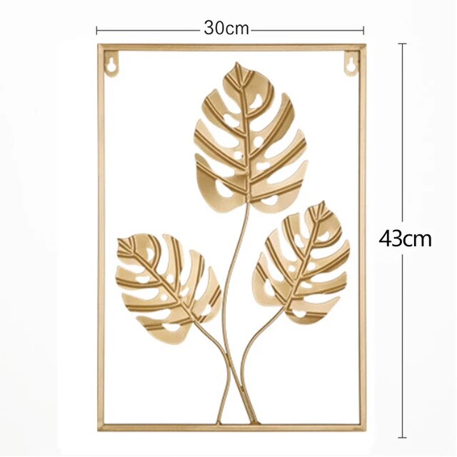 【Innovative】 Color Metal Crafts Wall Hanging Korean Indoor Home Living Room Bedroom Decorations European Modern Ornaments Art Aesthetic Decor