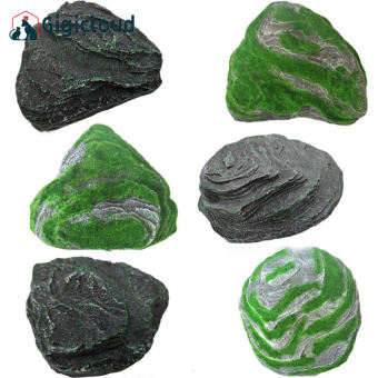 Gigicloud đổ xô nổi đá bọt trang trí đá nhân tạo Bể cá cảnh đồ trang trí cảnh quan