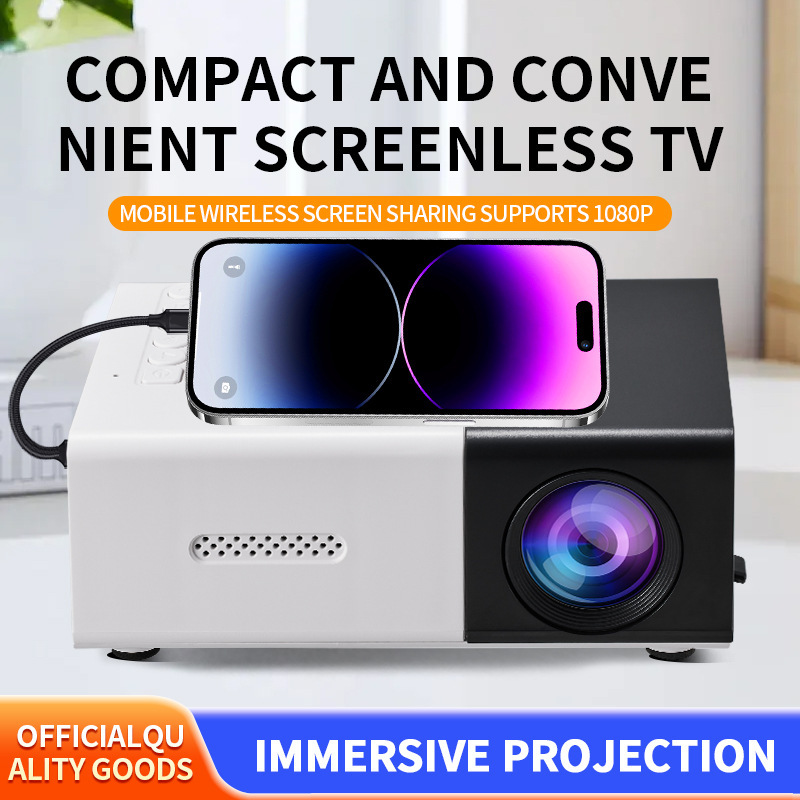 Máy Chiếu Cho Trẻ Em Của Giải Trí Và Sử Dụng Nhà Mini Xách Tay Máy chiếu Mini 1080P Máy Chiếu