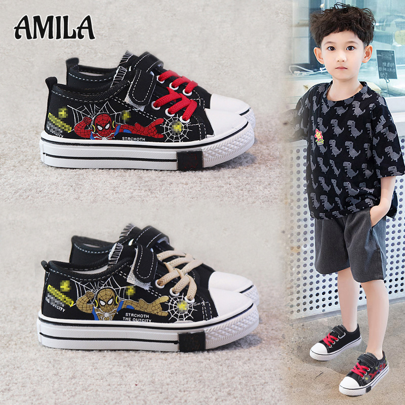AMILA Boys canvas shoes, children s sneakers, little boy s canvas shoes