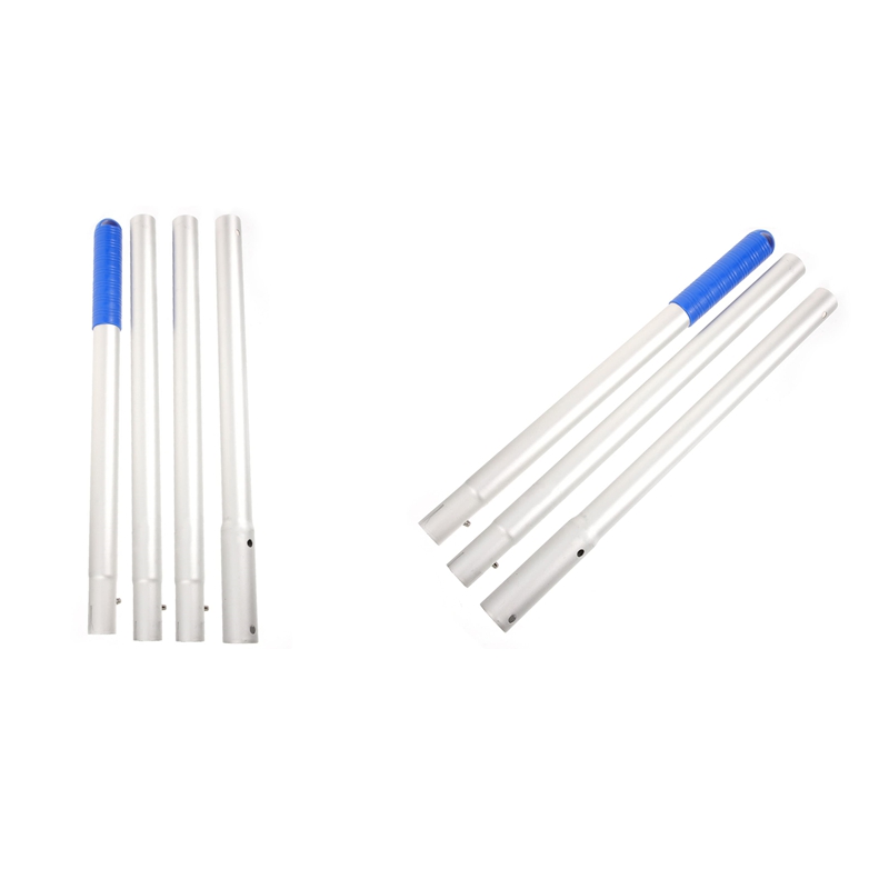 Fish Basket Pole Swimming Pool Fishing Rod Metal Pool Brush Skimmer for Pool Swimming Pool Skimmer Pool Cleaner Pole