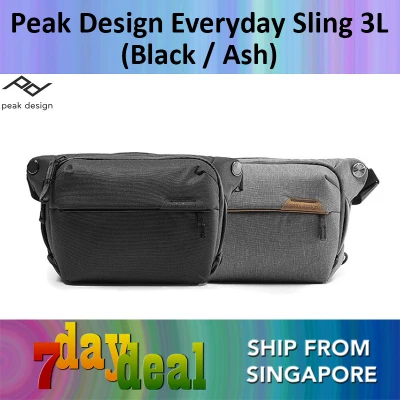 Peak Design Everyday Sling V2 3L (Black, Ash)