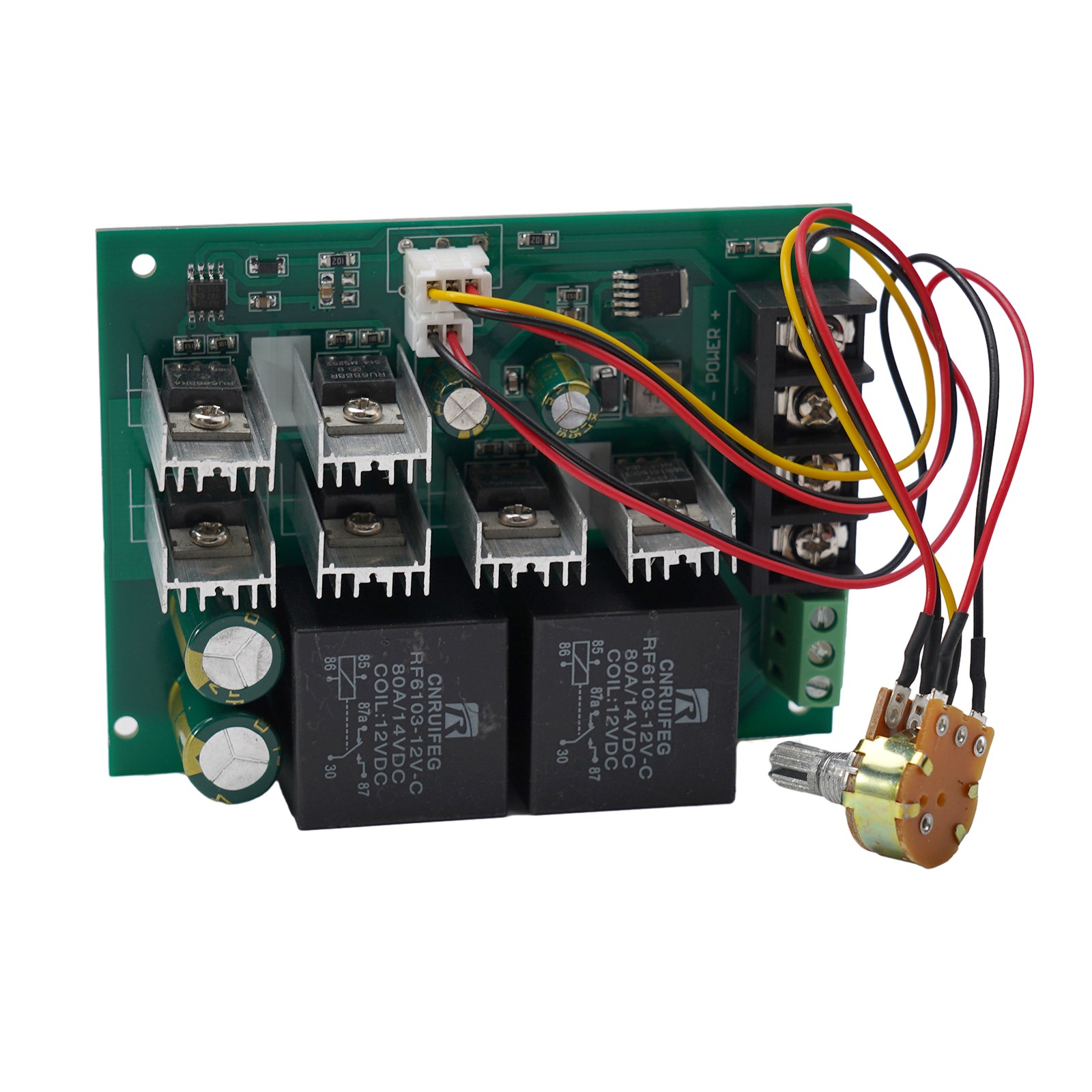 Hometool hiệu quả động Cơ PWM thiết bị điều khiển tốc độ cho 48V 60A động cơ với tốc độ có thể điều chỉnh