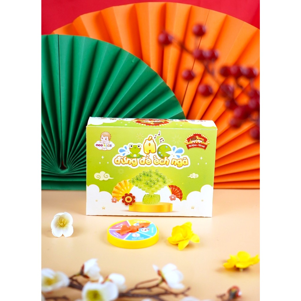 Bộ đồ chơi con ếch cho bé - Đồ chơi giáo dục cân bằng con ếch